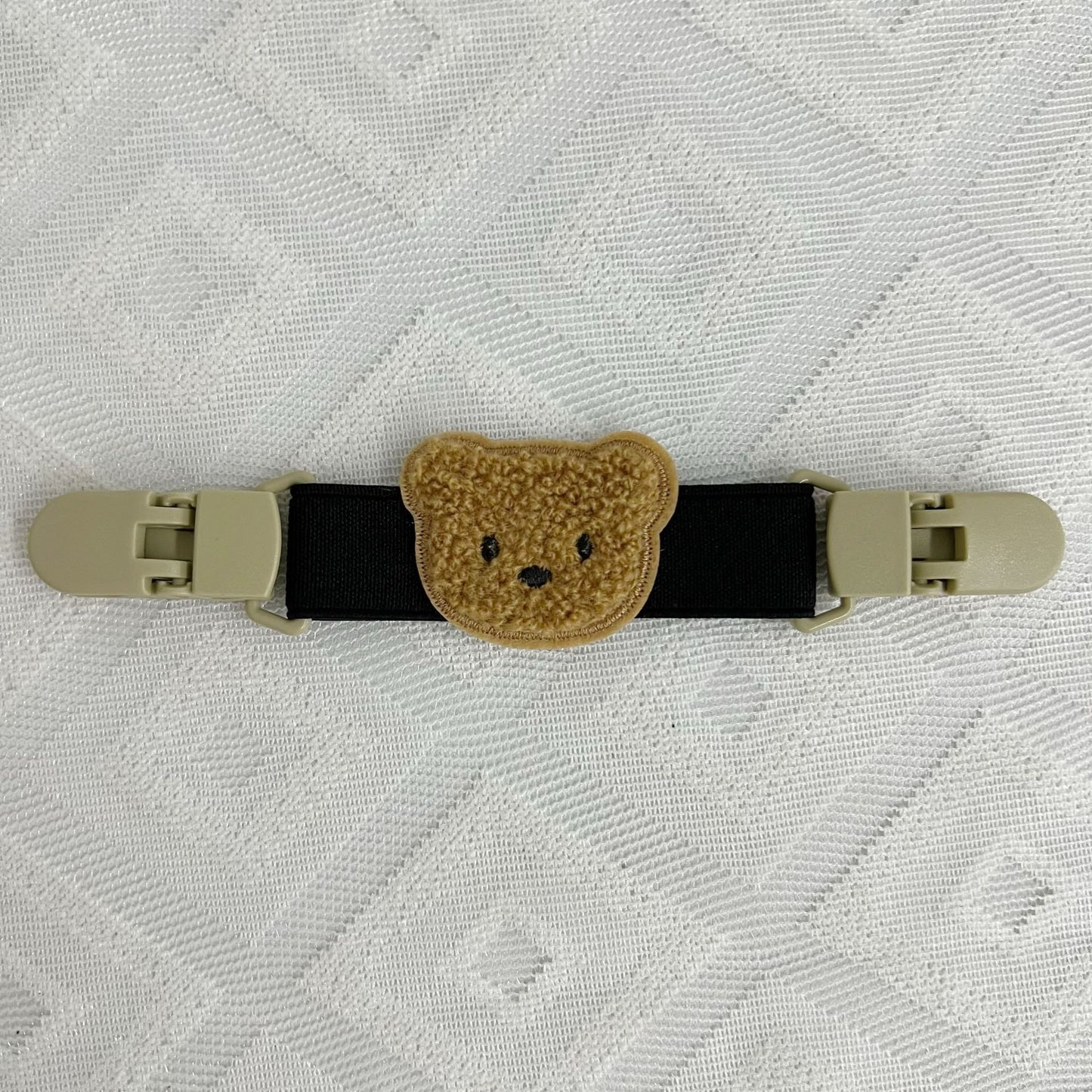 Clip Fermaspalline con Orsetto – Accessorio Regolabile Antiscivolo per Bambini