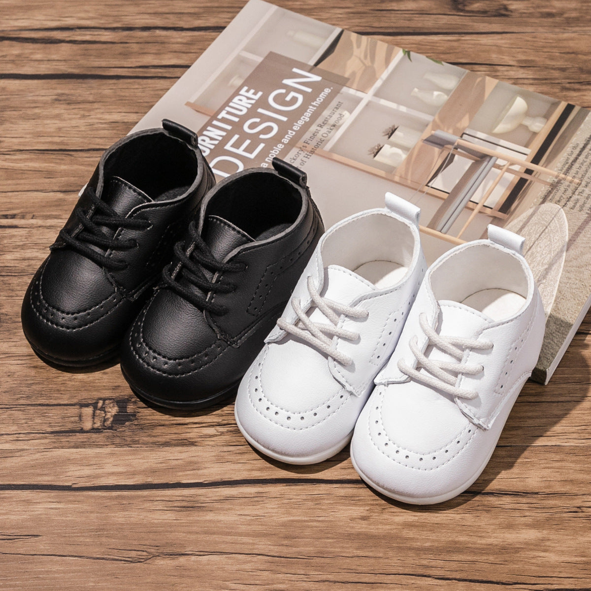 Scarpe Eleganti Neonato – Stringate Classiche Bimbo