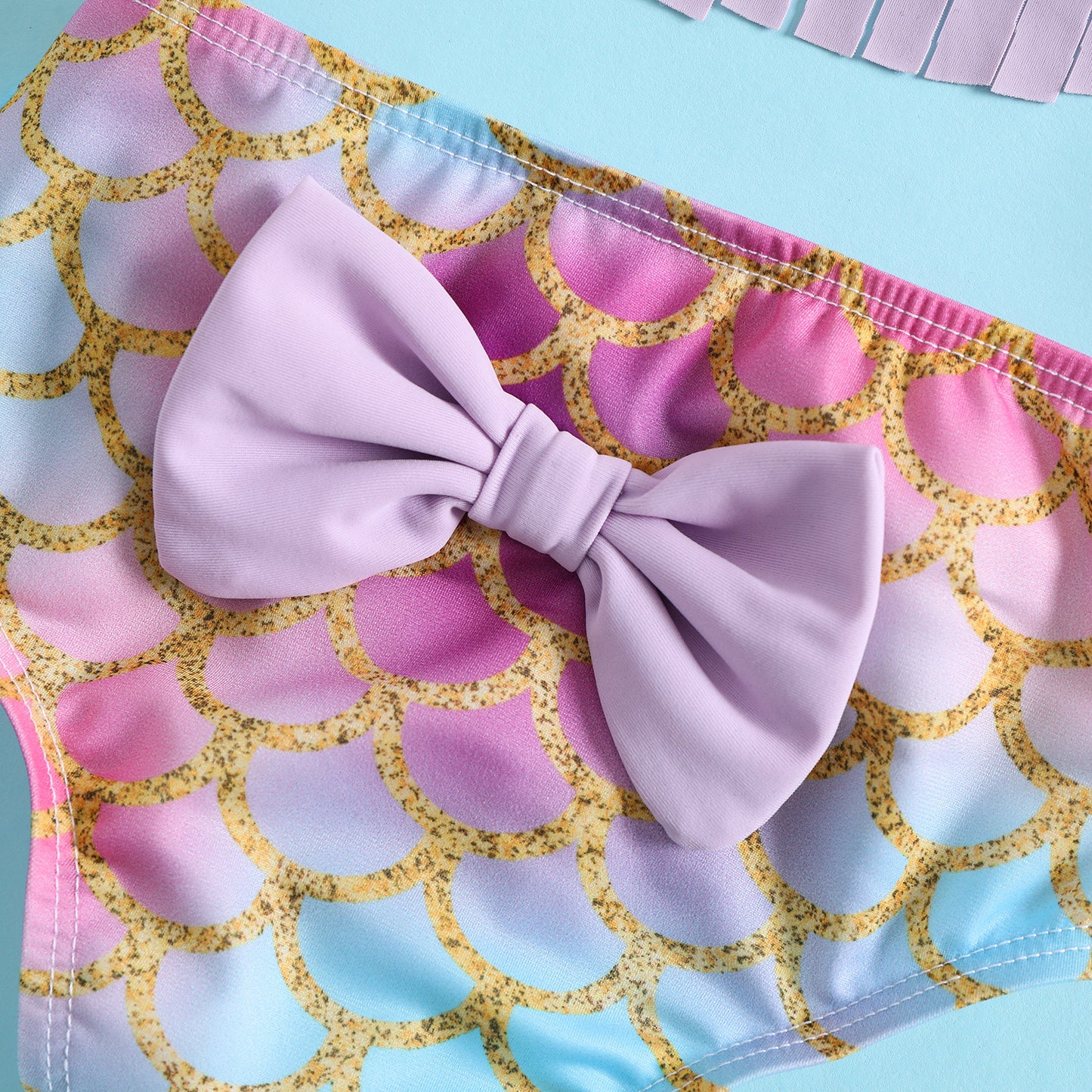Costume bambina 3 pezzi Tema Sirena
