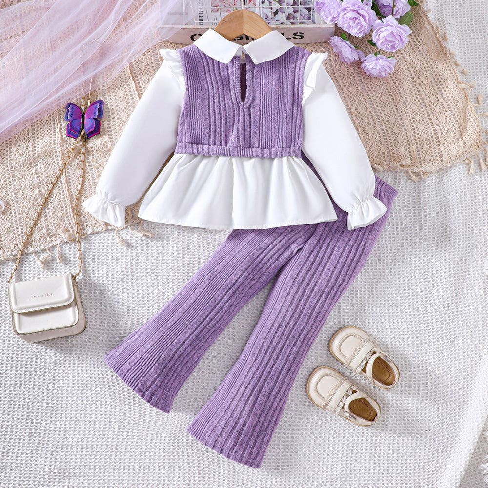 Completo 2pz bimba Eleganza Lilla