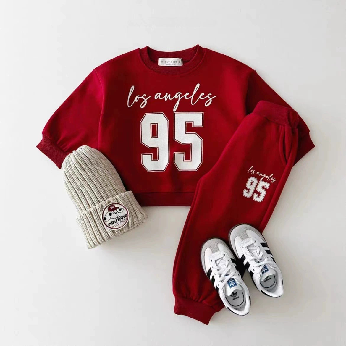 Completo Tuta Bimbo "Los Angeles 95" Felpa + Pantalone