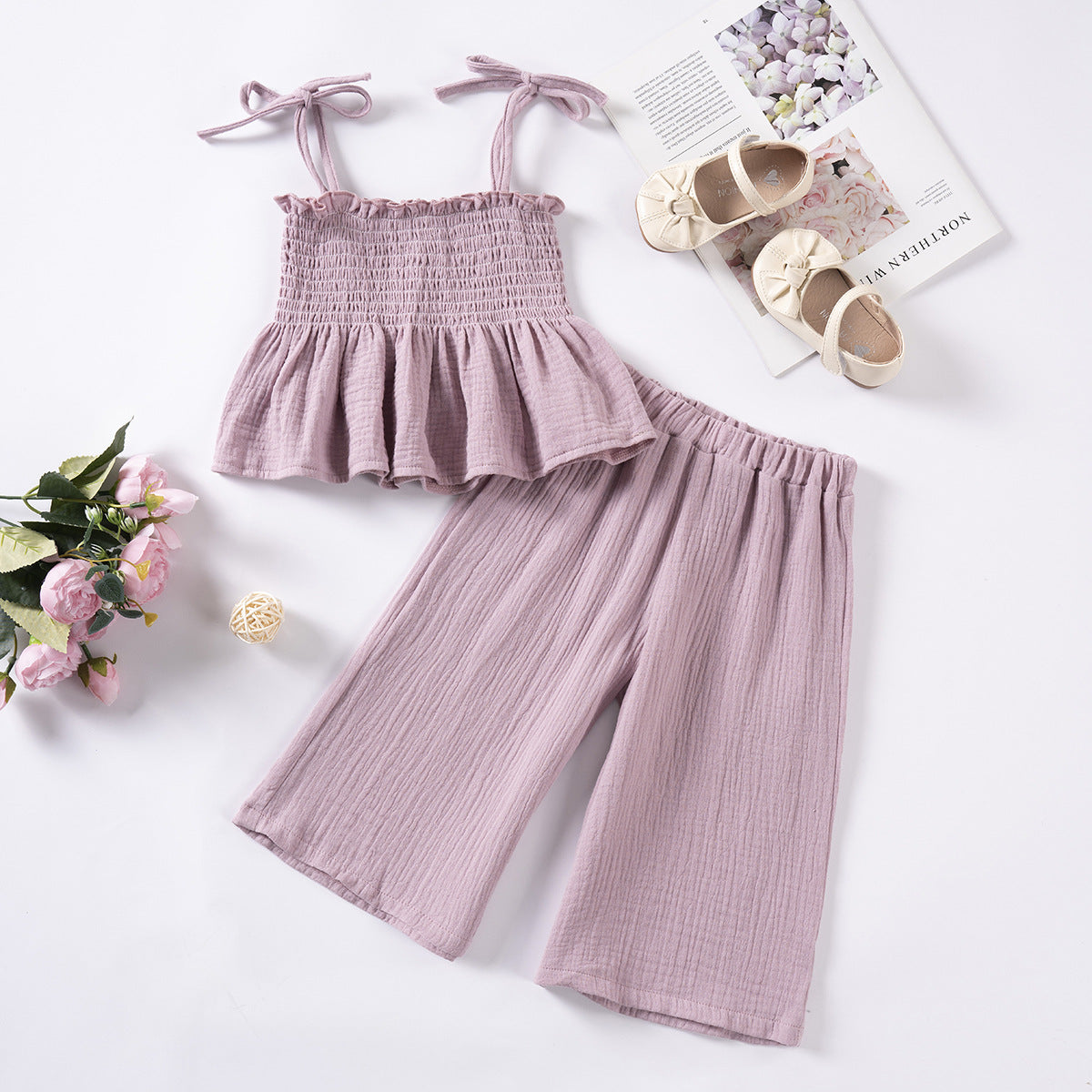 Completo Estivo Bimba in Mussola