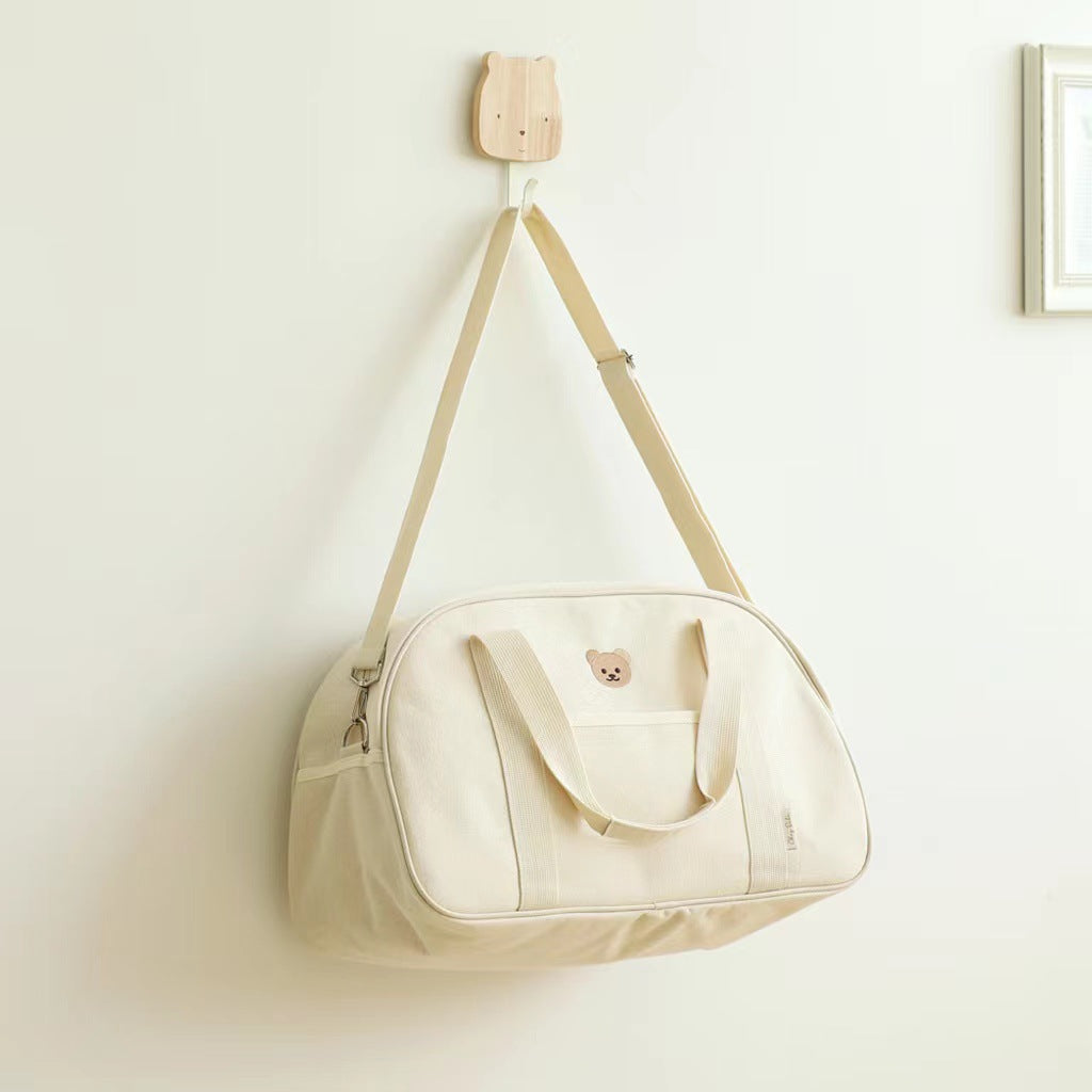 Borsa in Tela con Design Orsetto – Elegante e Versatile