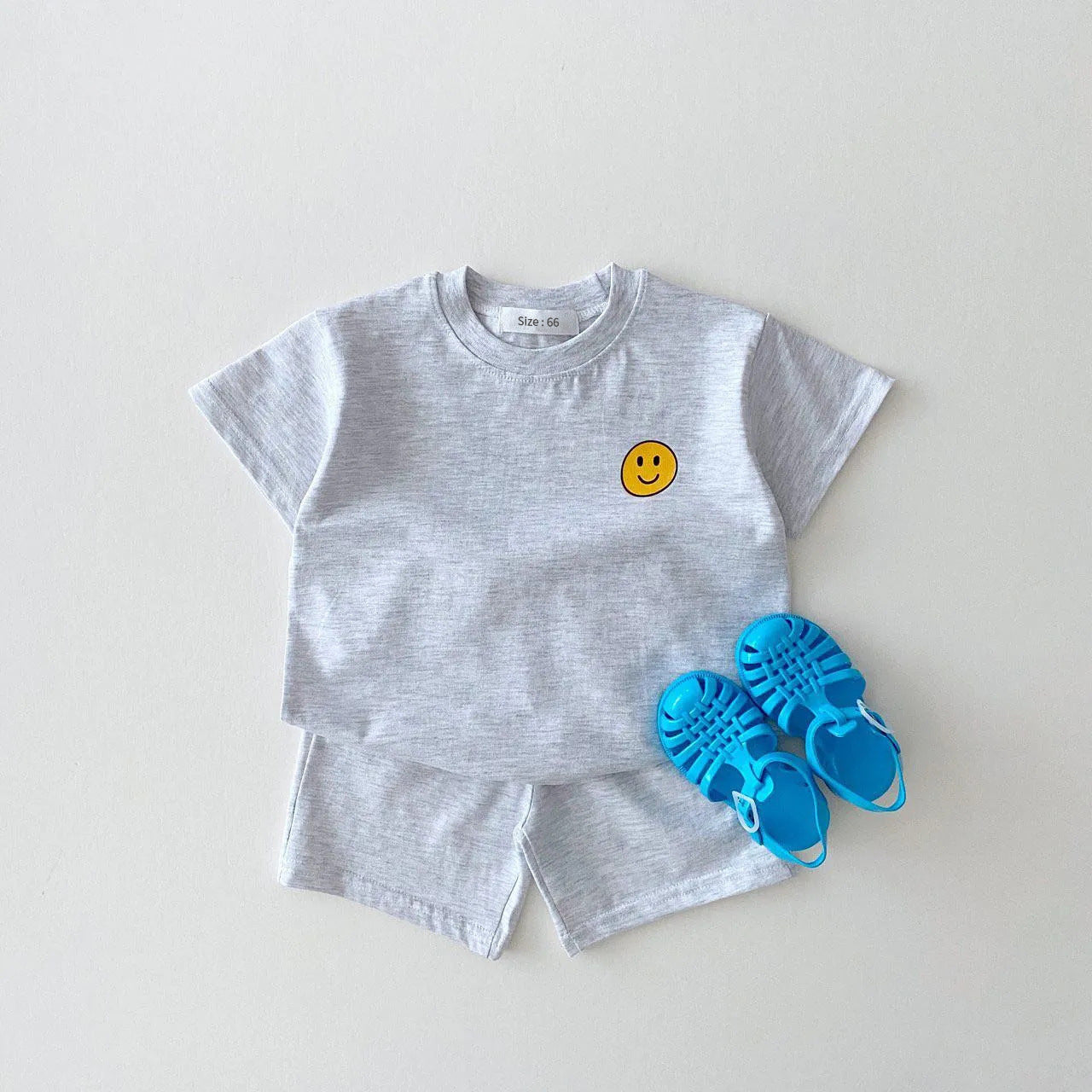 Coordinato estivo “Adore You” in cotone 2 pezzi