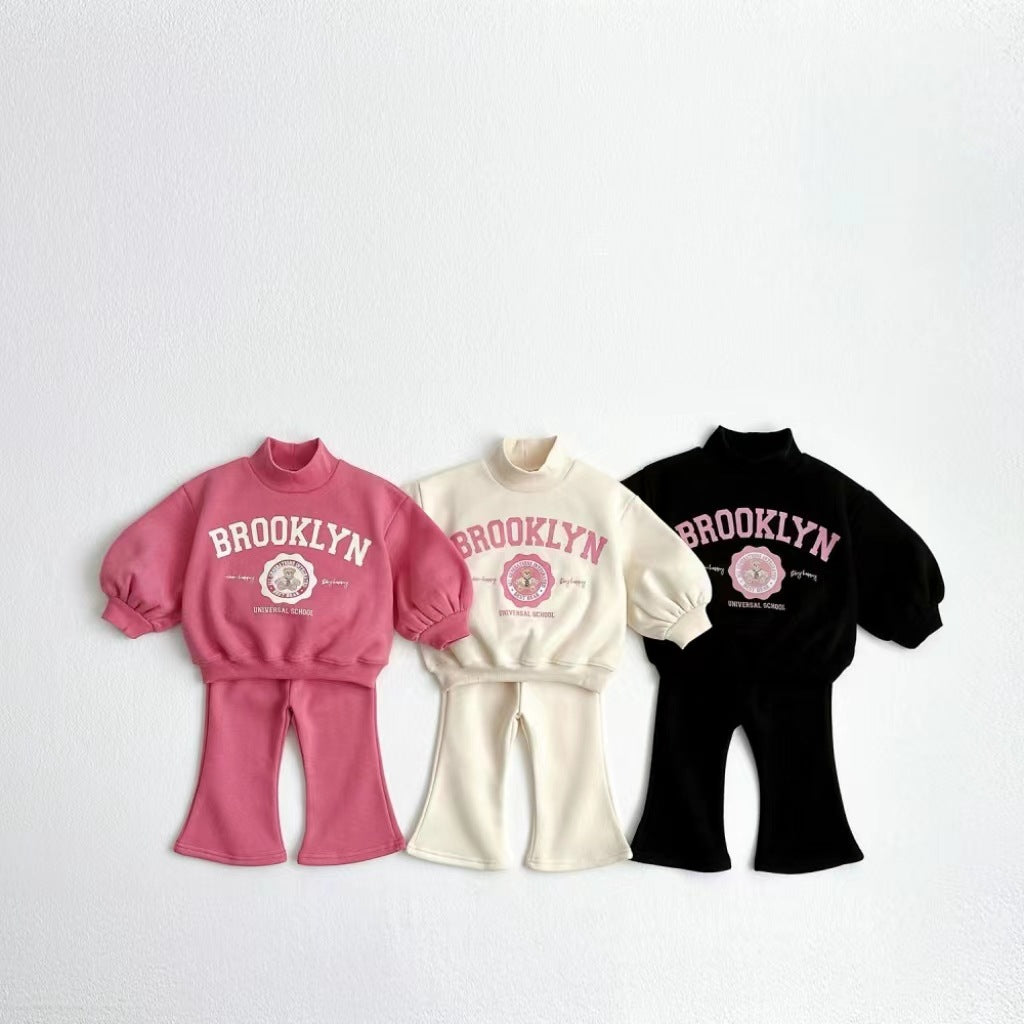 Completo tuta Bimba Casual "Brooklyn" in Stile College