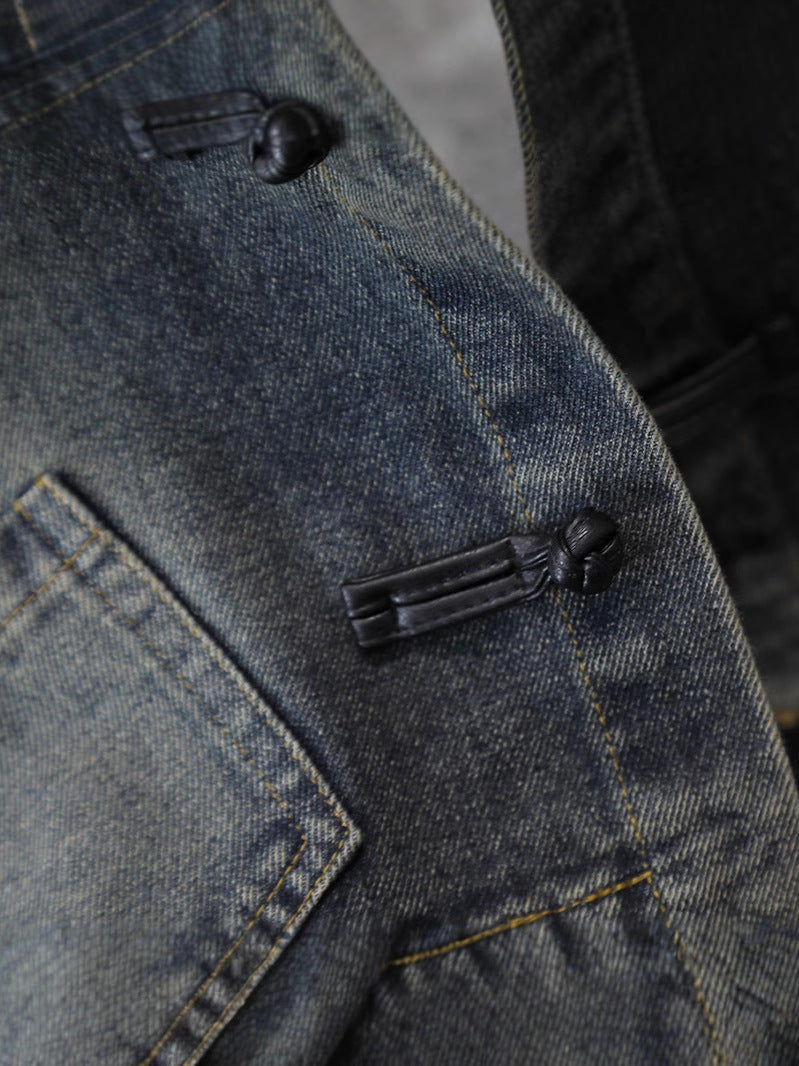 Completo Jeans Bambino 2 Pezzi Giacca + Pantalone Jogger