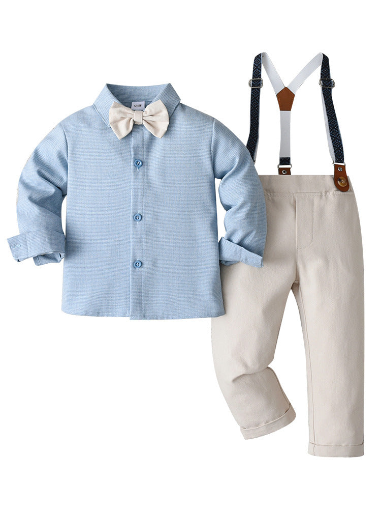 Completo Estivo Elegante Bimbo con Bretelle
