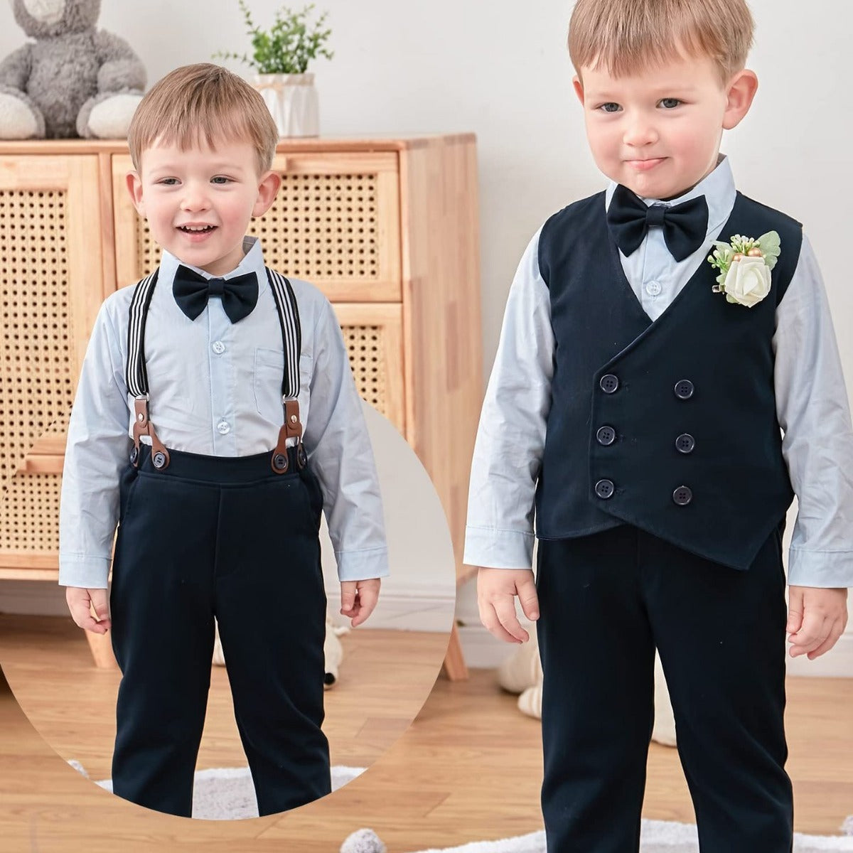 Completo Estivo elegante bambino 5 pezzi