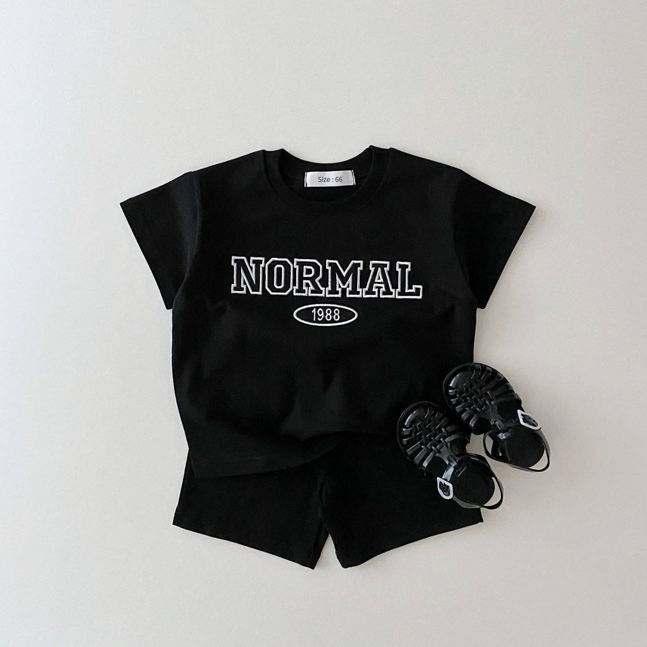 Completo Estivo Bambino “NORMAL 1988” T-shirt e Shorts