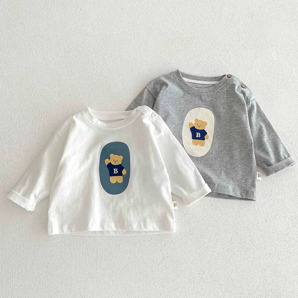 Maglia a Maniche Lunghe con Orsetto Modello B-Bear