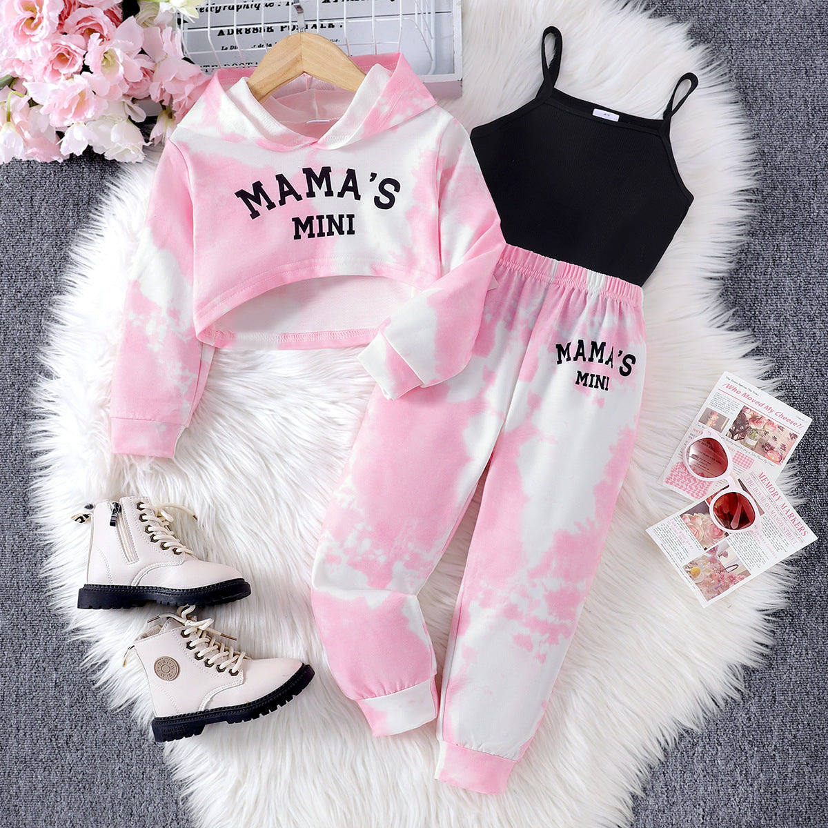 Set 3pz sportivo bimba "Mama's Mini"