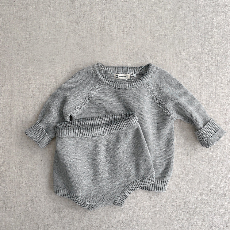 Completo 2pz per neonati unisex invernale