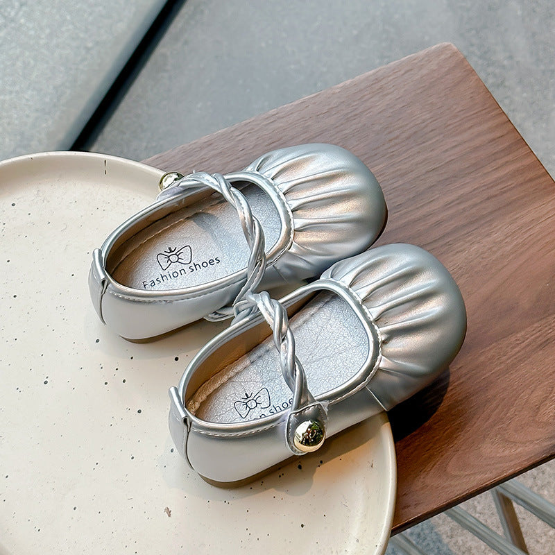 Ballerine Morbide per Bambina con Treccia