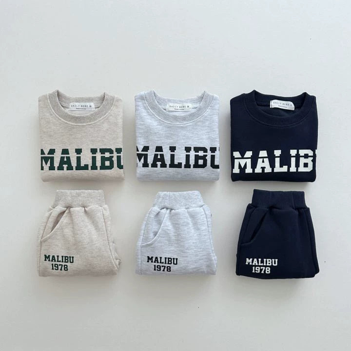 Completo Sportivo Bimbo “MALIBU 1978” – Felpa + Jogger