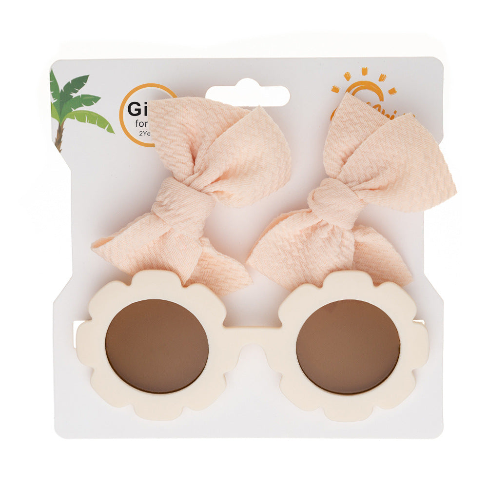 Set Occhiali da Sole Floreali & Fiocchi Coordinati