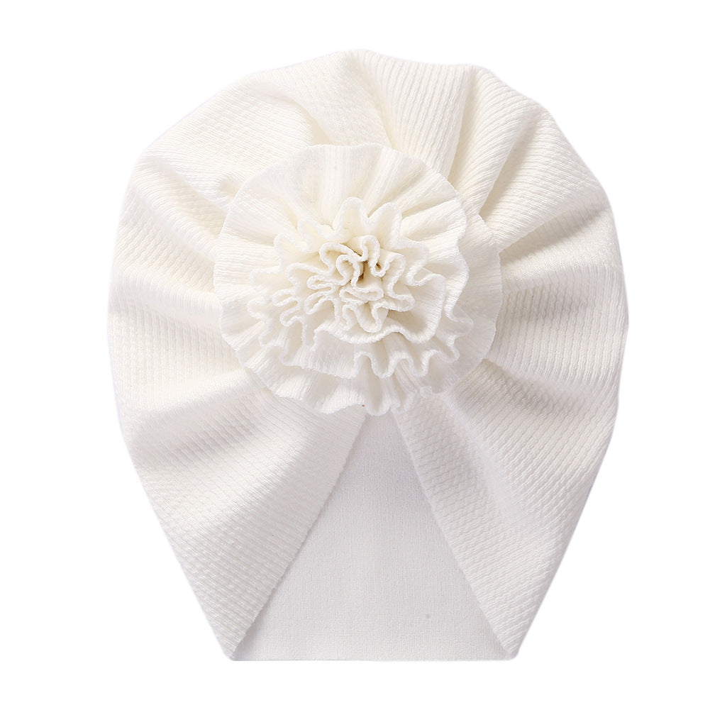 Turbante per Neonati con Fiore Decorativo