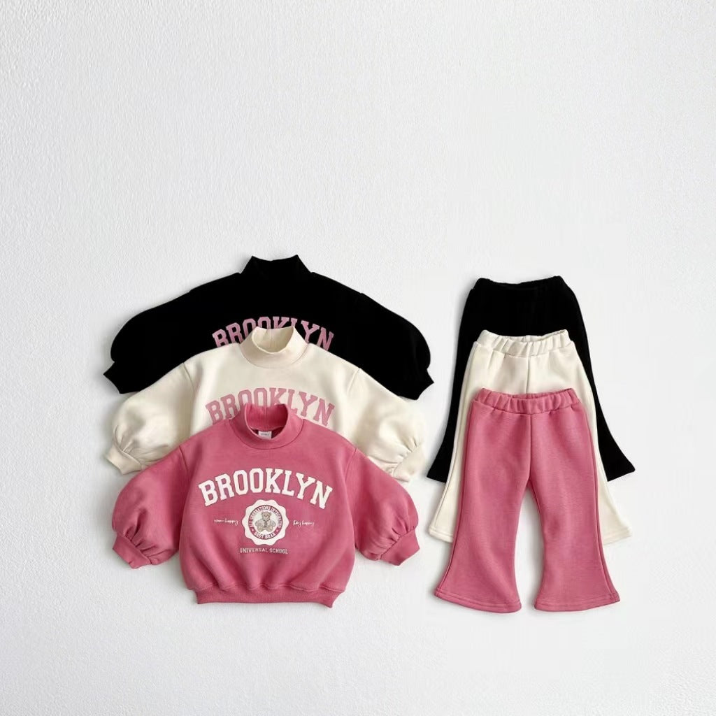 Completo tuta Bimba Casual "Brooklyn" in Stile College