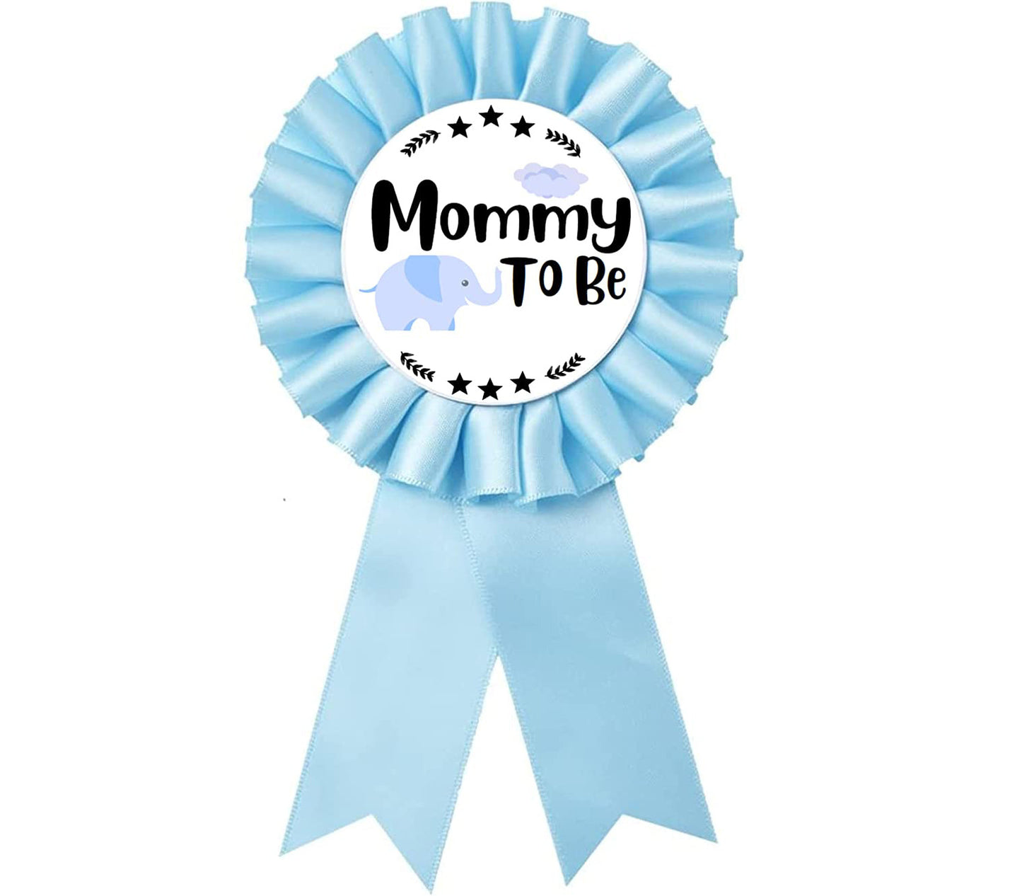 Coccarda Rosa “Mommy To Be” Baby Shower per Mamma in Attesa