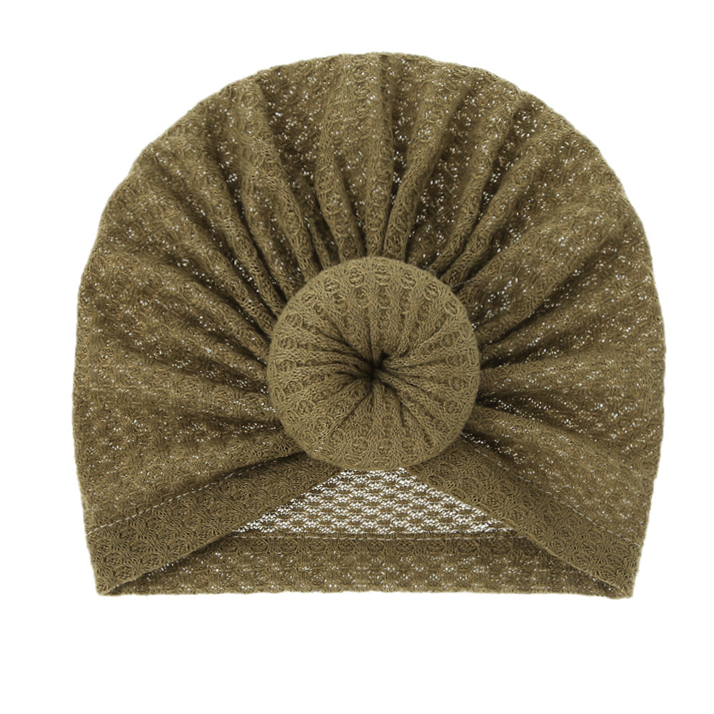 Turbante per Neonata in Cotone Morbido - Disponibile in 14 Colori