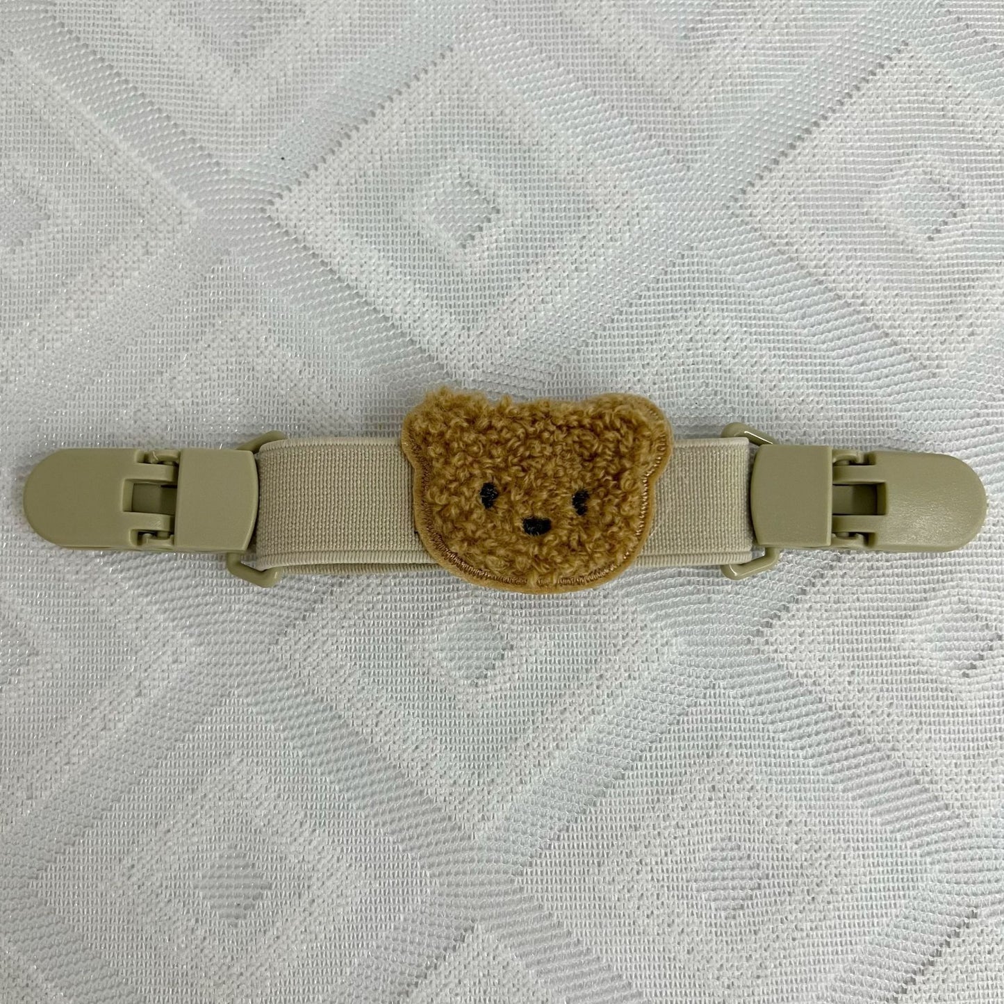Clip Fermaspalline con Orsetto – Accessorio Regolabile Antiscivolo per Bambini