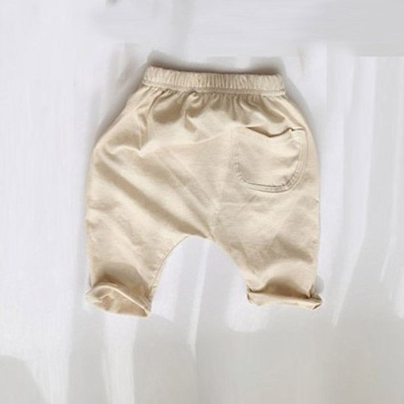 Pantaloni in Cotone Morbido per Neonati