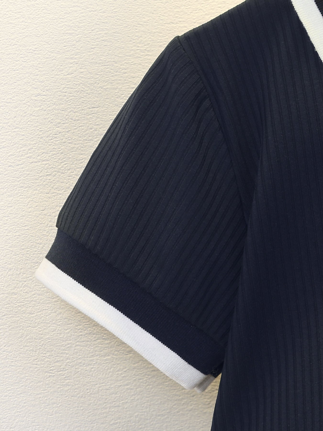 Completo bimbo con polo e pantaloncini – Blu navy con dettagli bianco