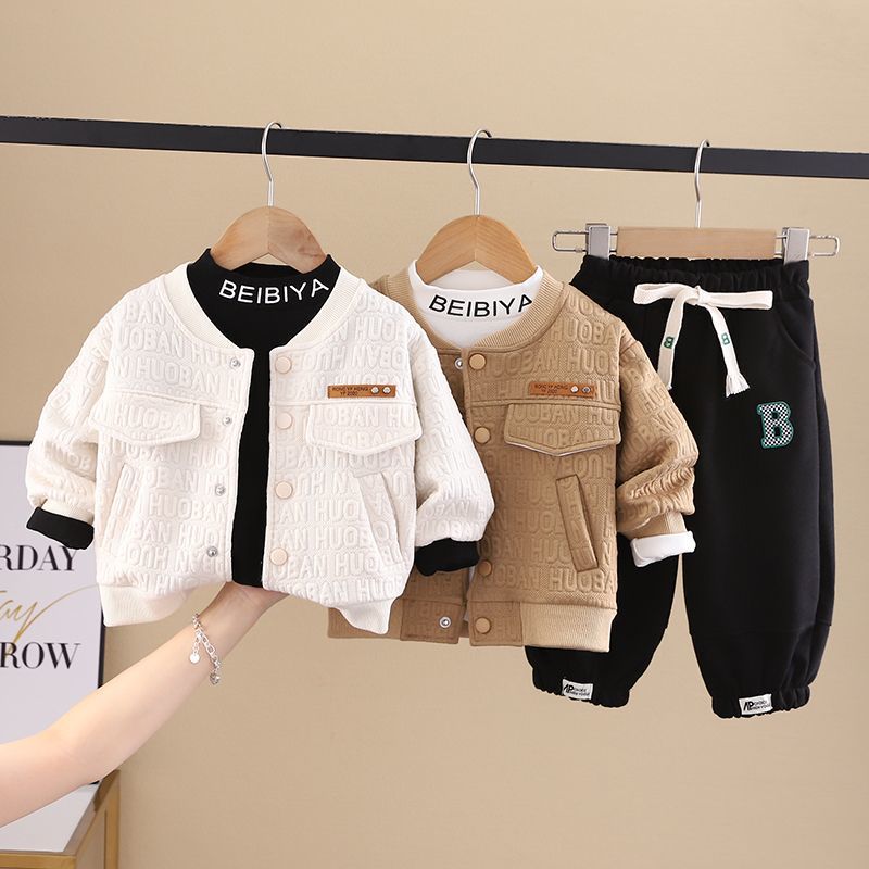 Set bimbo 3pz tuta Giacca, pantaloni e t-shirt