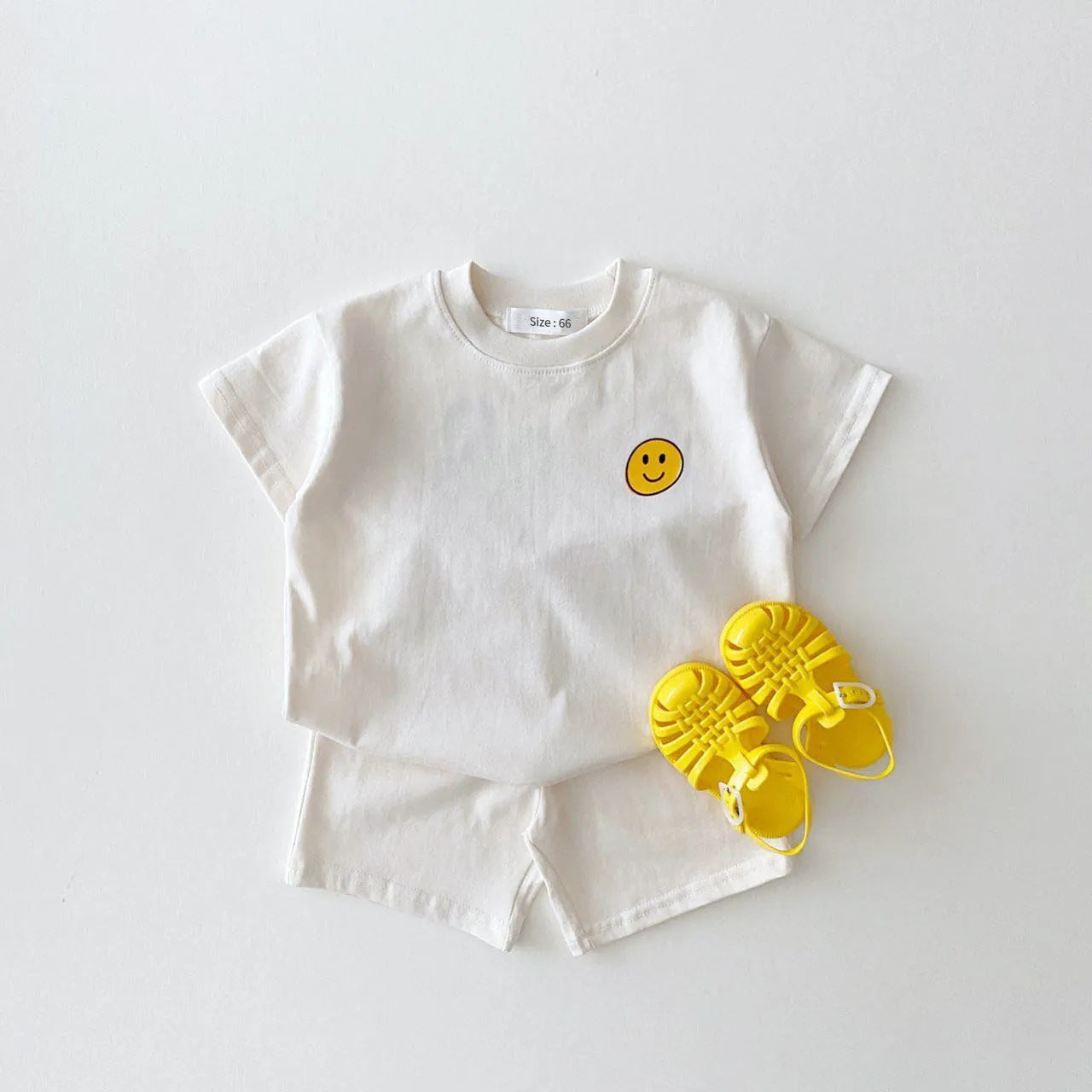 Coordinato estivo “Adore You” in cotone 2 pezzi