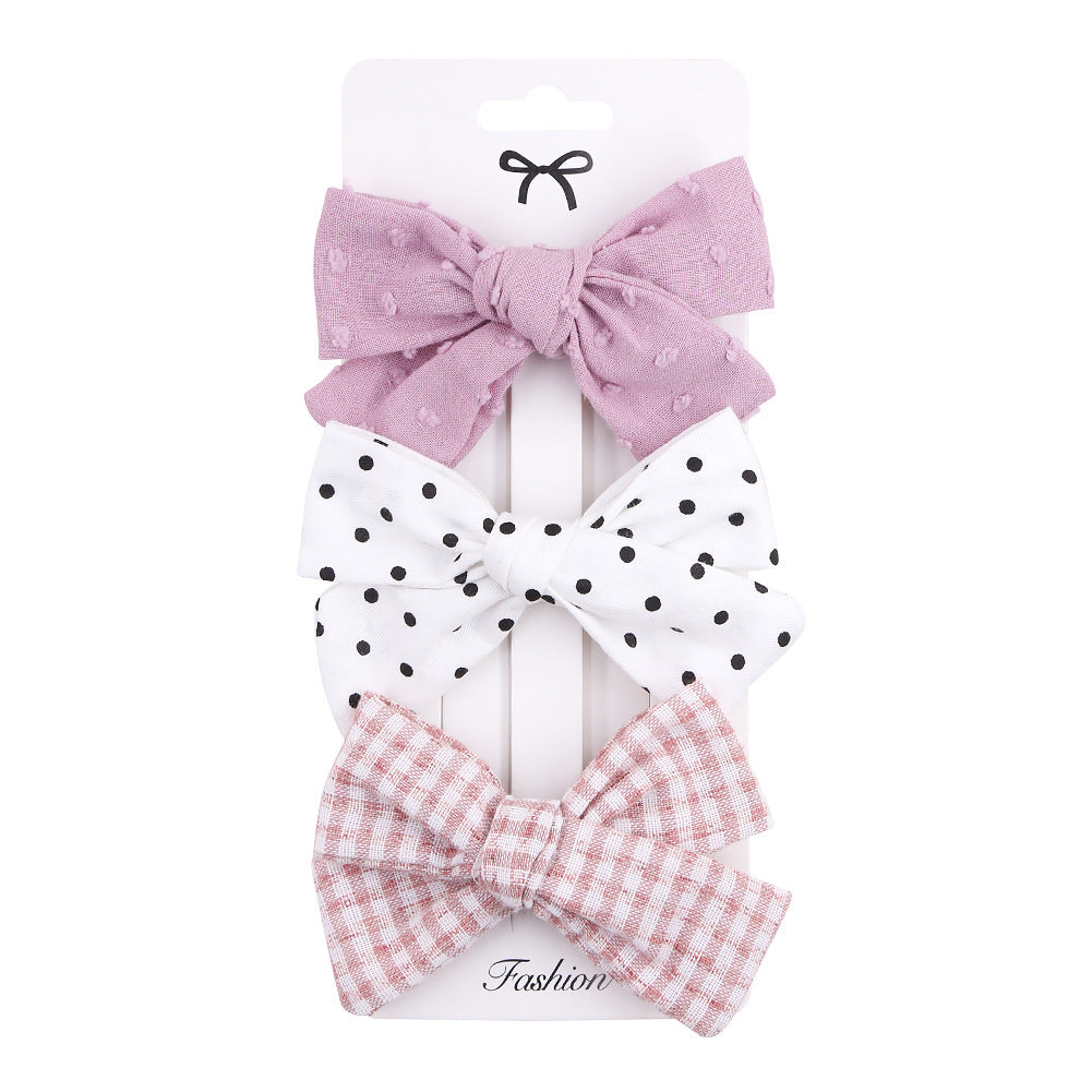 Set Fiocchi per Capelli Bambina - Fantasie Colorate e Tartan