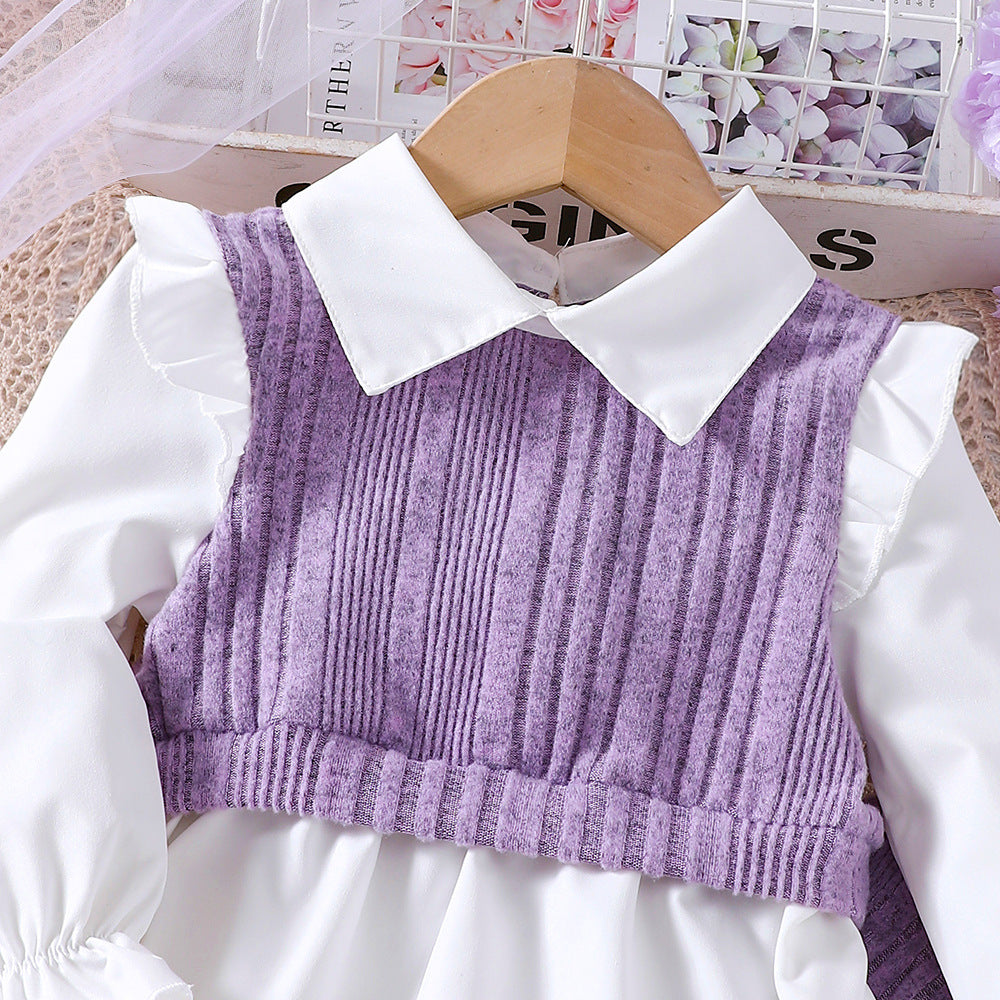 Completo 2pz bimba Eleganza Lilla