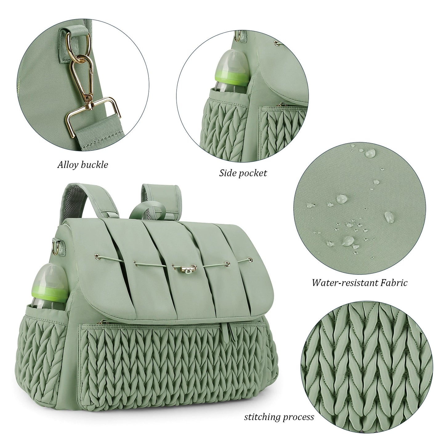 Zaino / borsone Multifunzione verde