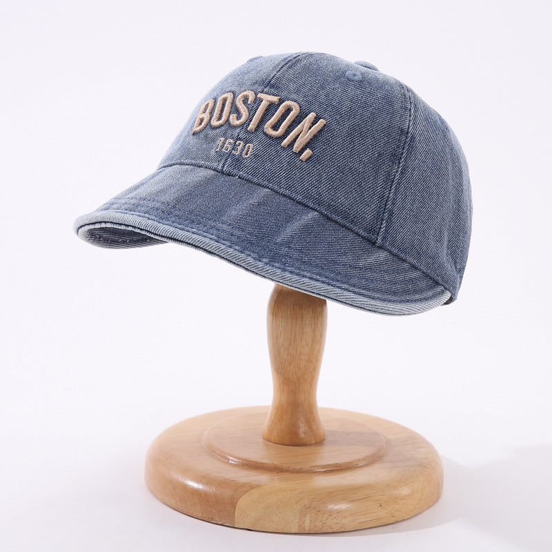 Cappellino in Denim "Boston 1830"