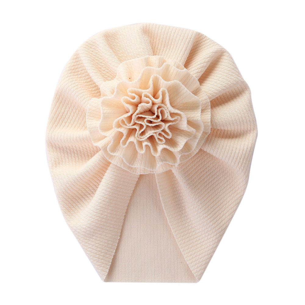 Turbante per Neonati con Fiore Decorativo