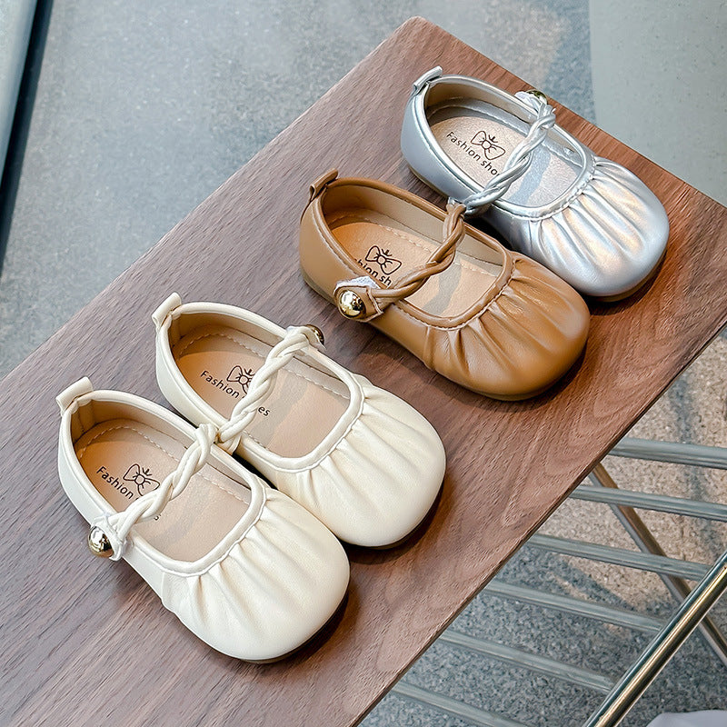 Ballerine Morbide per Bambina con Treccia