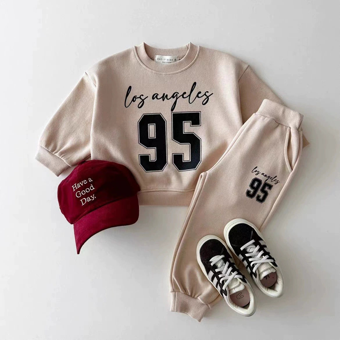 Completo Tuta Bimbo "Los Angeles 95" Felpa + Pantalone