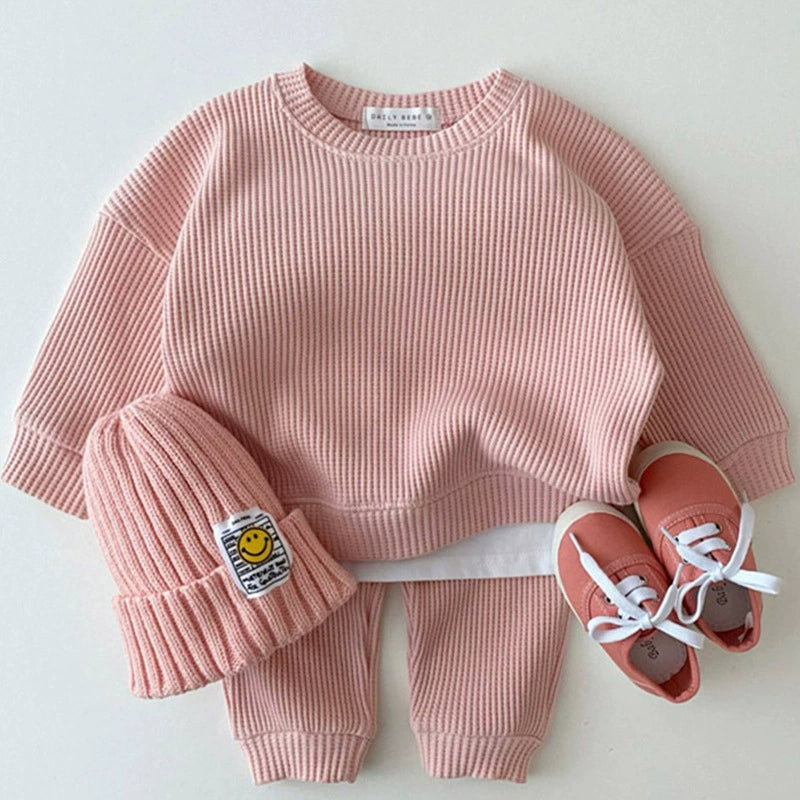 Completo Felpato Bimbo Bimba tuta – 2 Pezzi