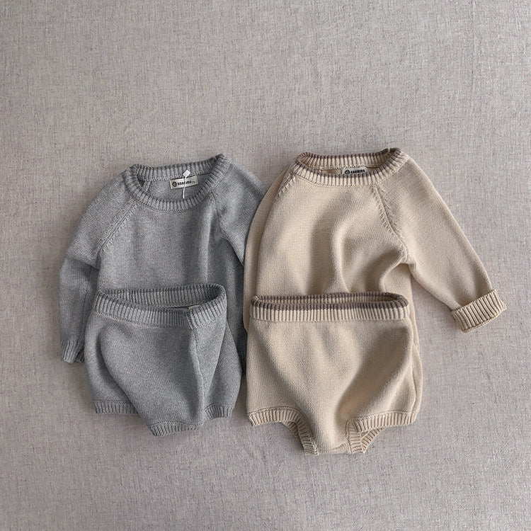 Completo 2pz per neonati unisex invernale