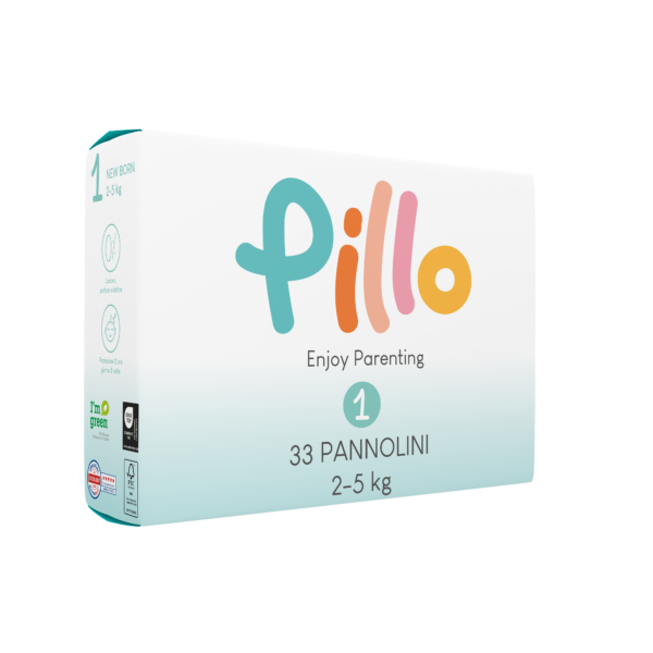 Pillo Enjoy 1. Pañales, 2-5kg 33uds