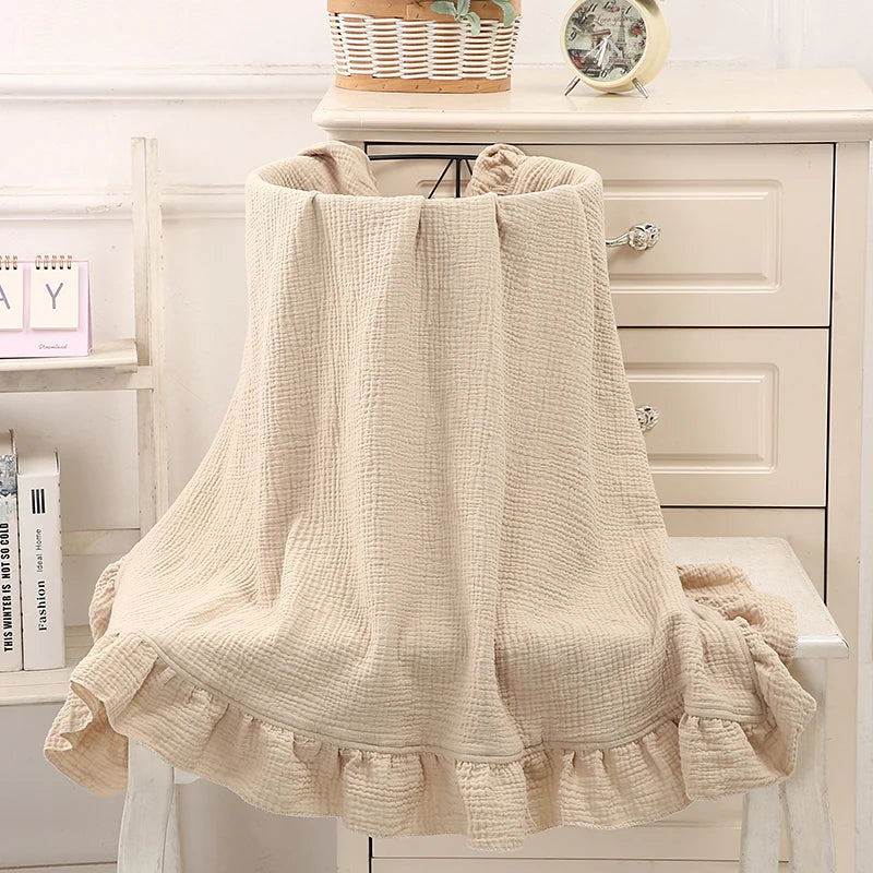 Copertina in mussola morbidissima 100% Cotone