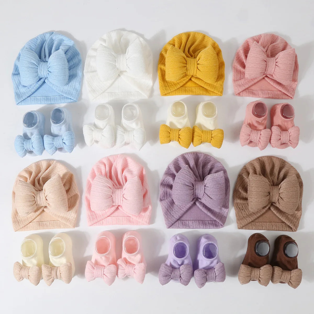 Turbante para niña con cuna con lazo