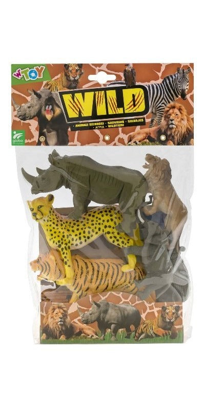 Animales de la sabana x6