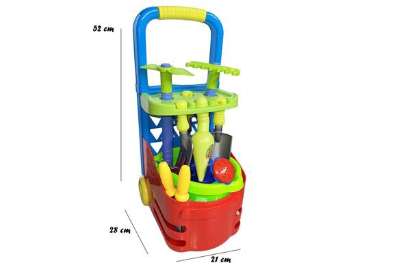 Carro de jardinería pequeño