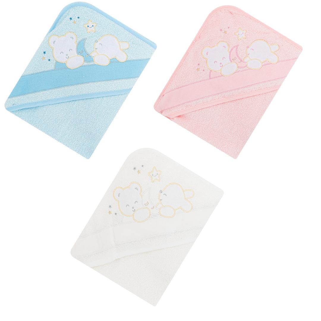 Peignoir Mélanie avec nounours triangle et lune