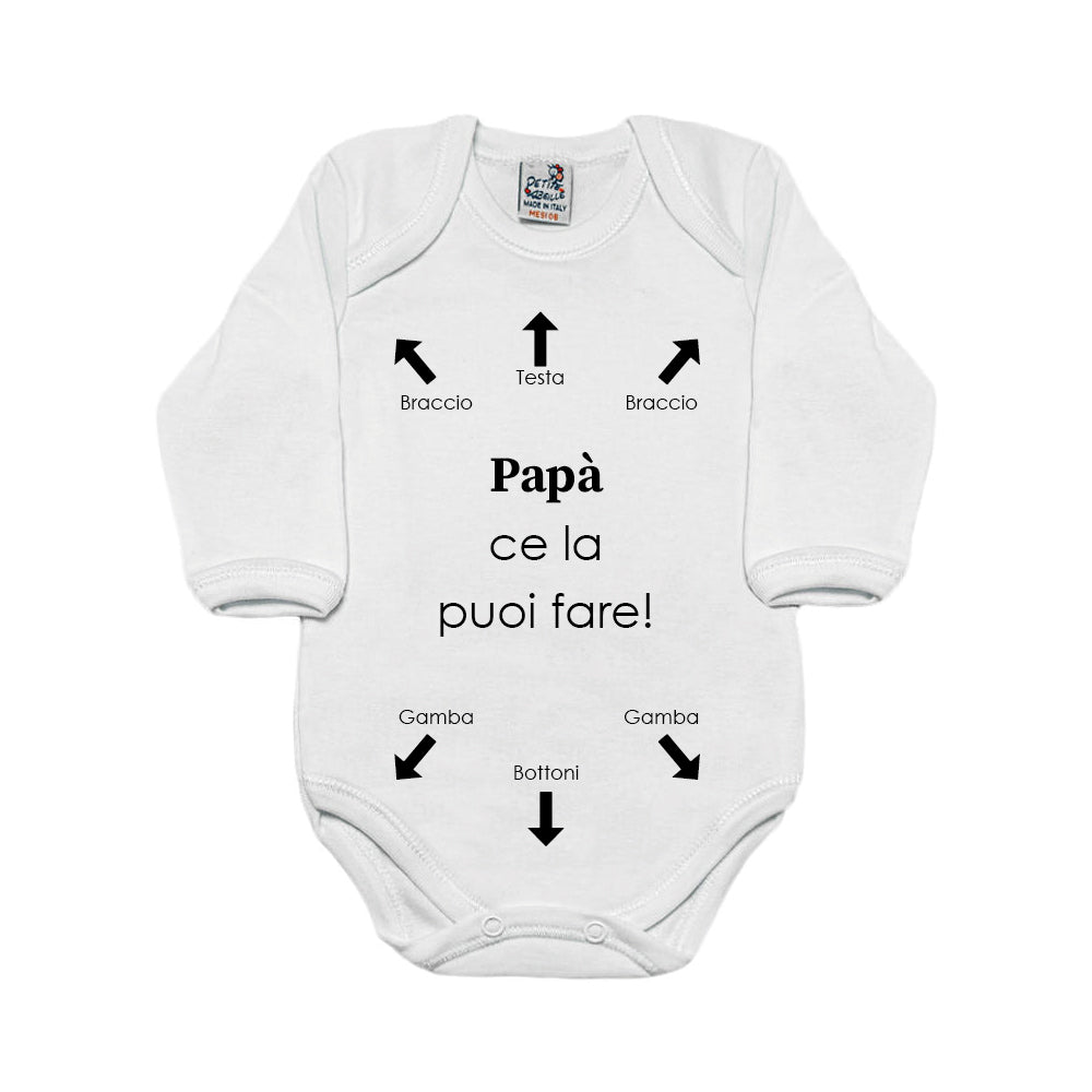 Body de manga larga personalizado