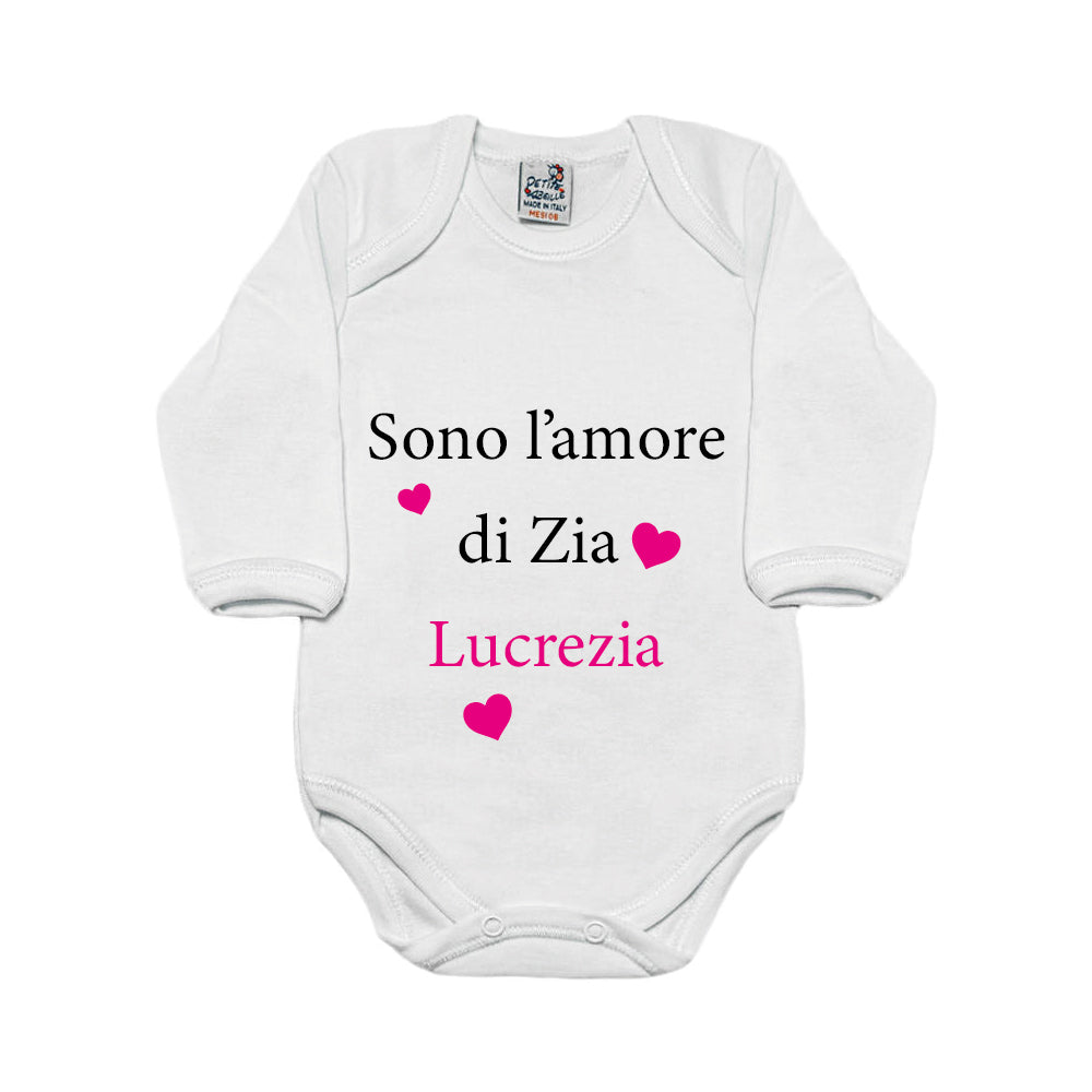Body de manga larga personalizado