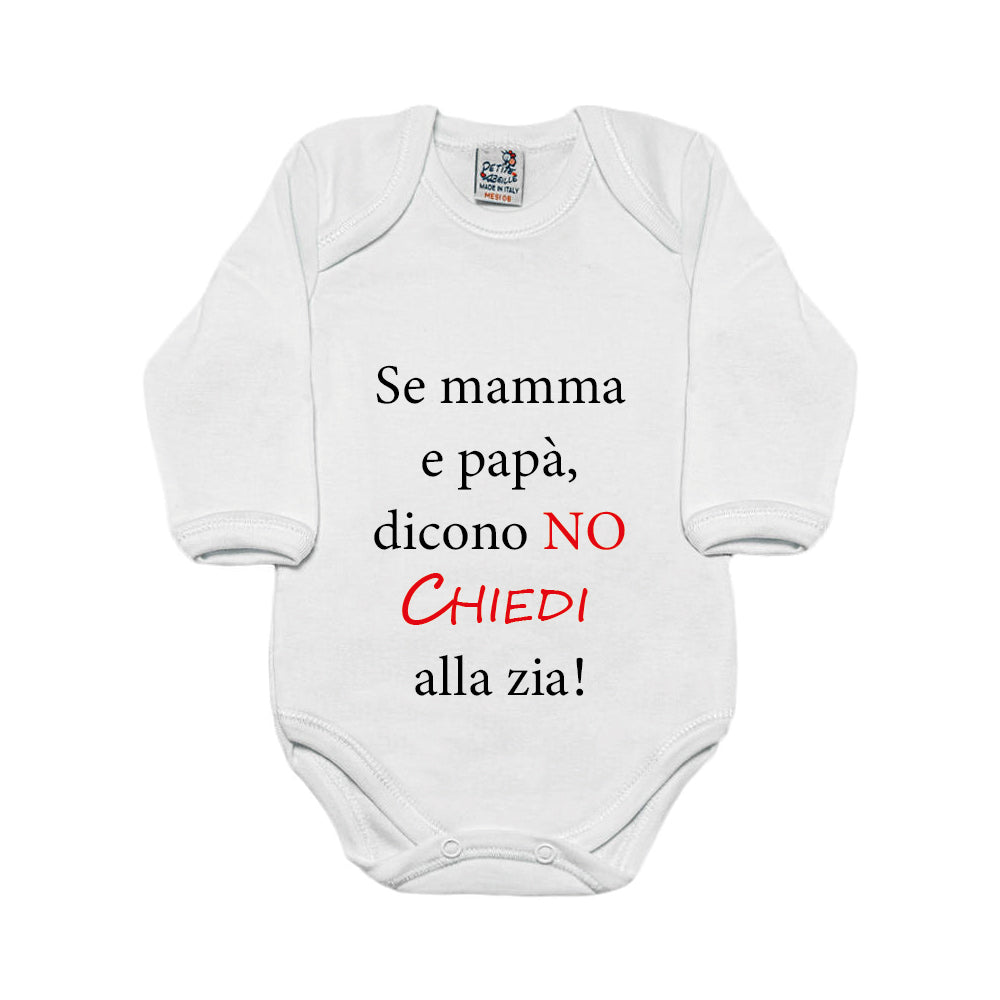 Body de manga larga personalizado