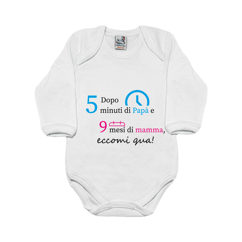 Body de manga larga personalizado
