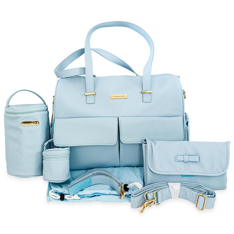 Nazareno Gabrielli celeste bolsa 7 piezas