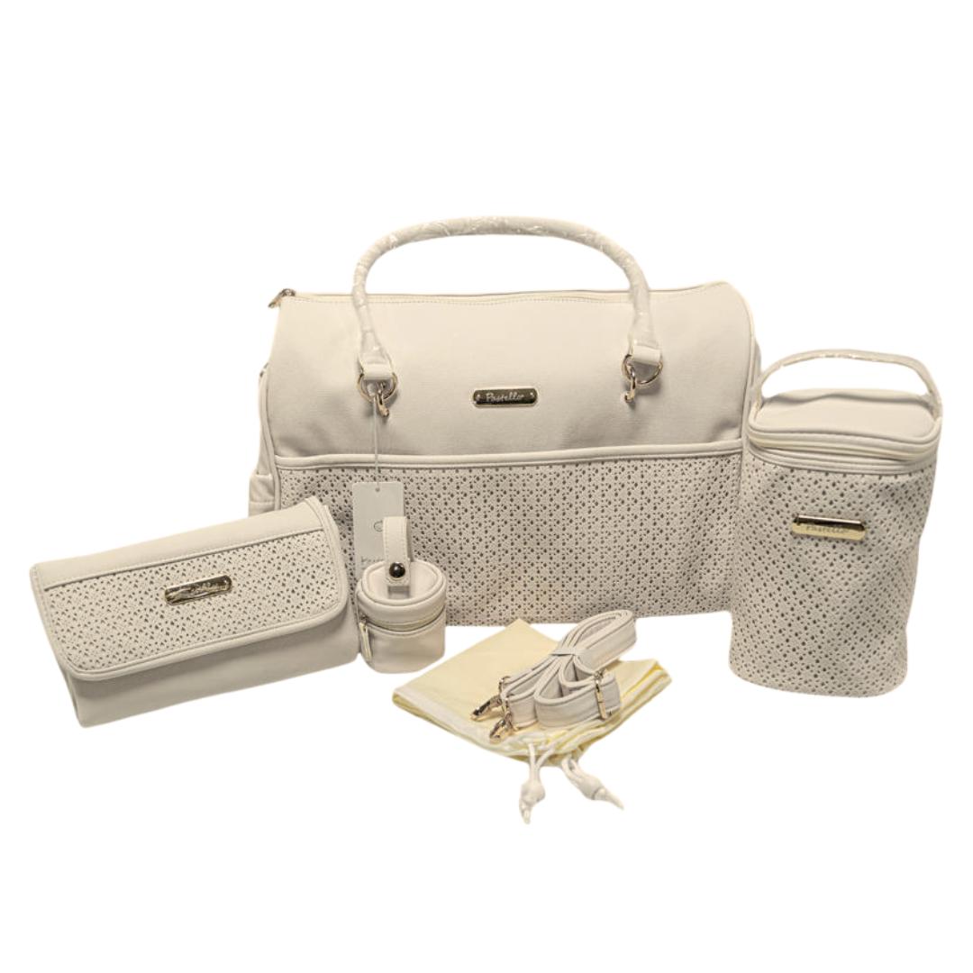 BOLSO DE PIEL con accesorios
