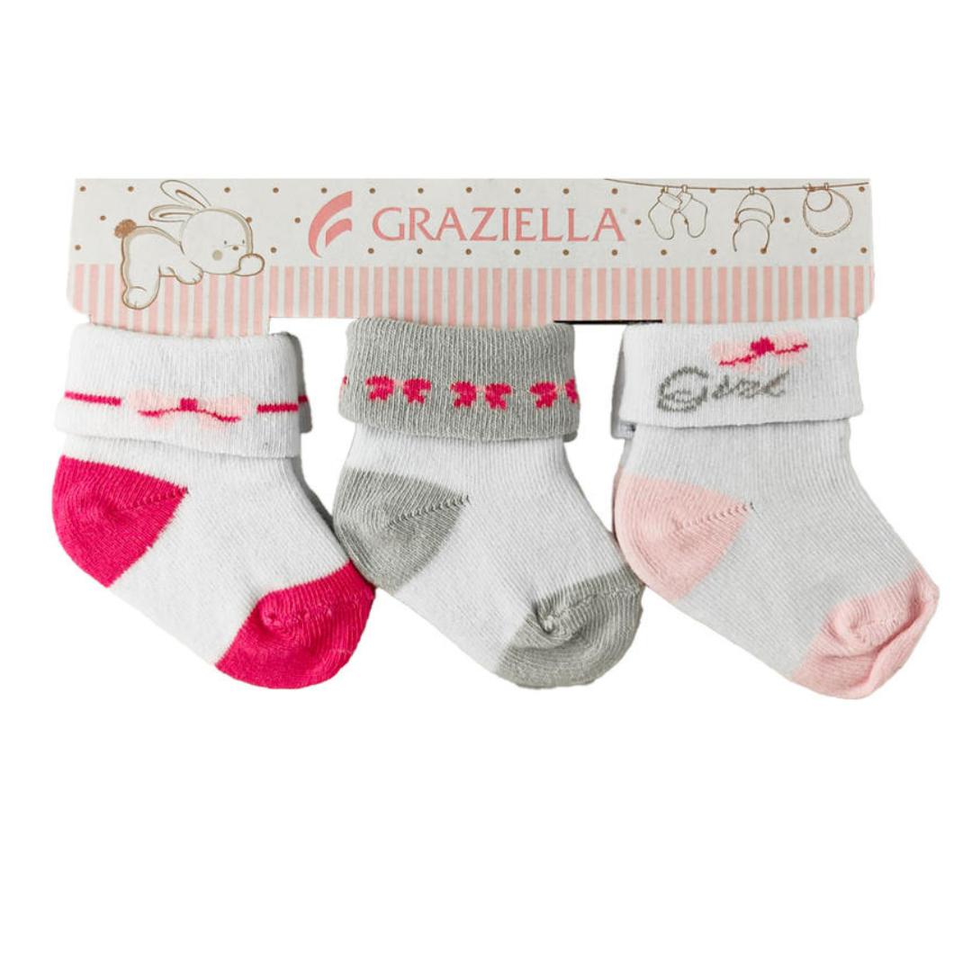Set 3pz calzini bimba